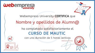 Certificación del Curso de Mautic